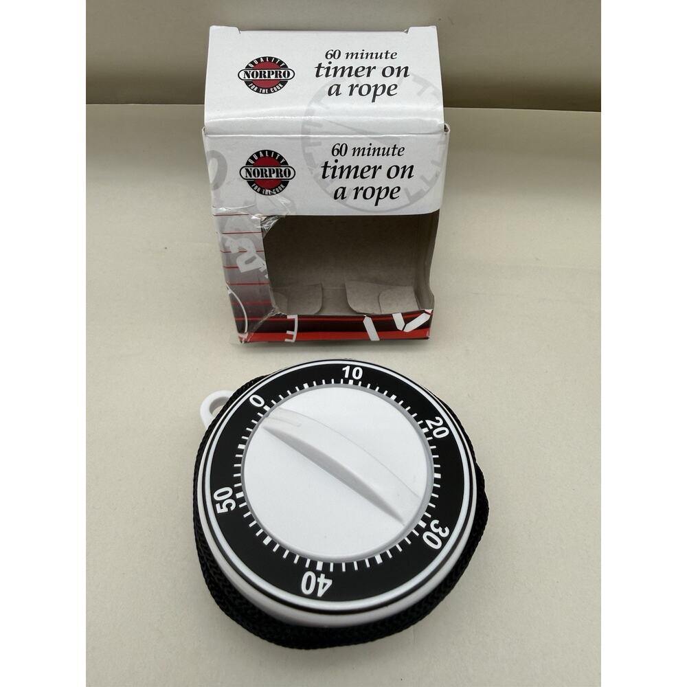 NORPRO #1489 60-Minute Timer on a Rope UNUSED *READ...
